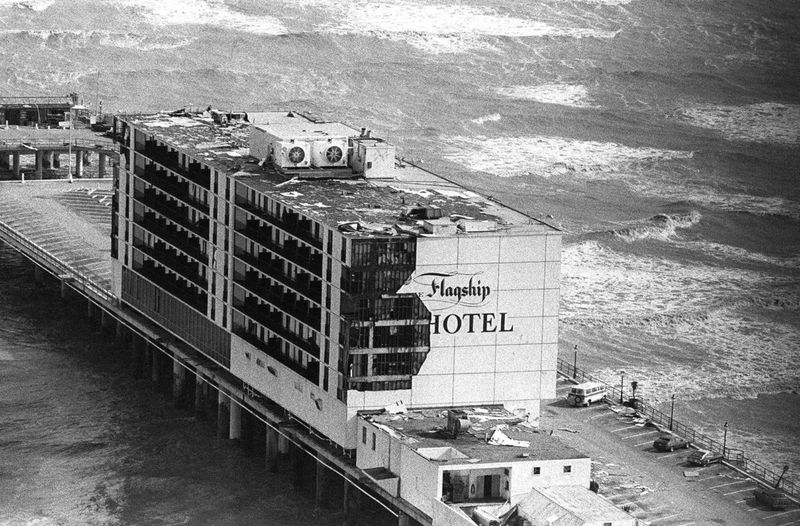 Hurricane Alicia Aftermath 1983