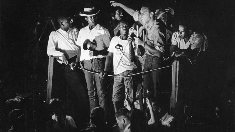 Civil Rights Rally in Greenwood, MS (1966)